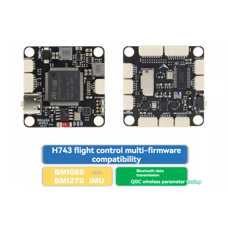 MicoAir743 V2 フライトコントローラー デュアル - Drone Gimbal Controller のレビューと価格